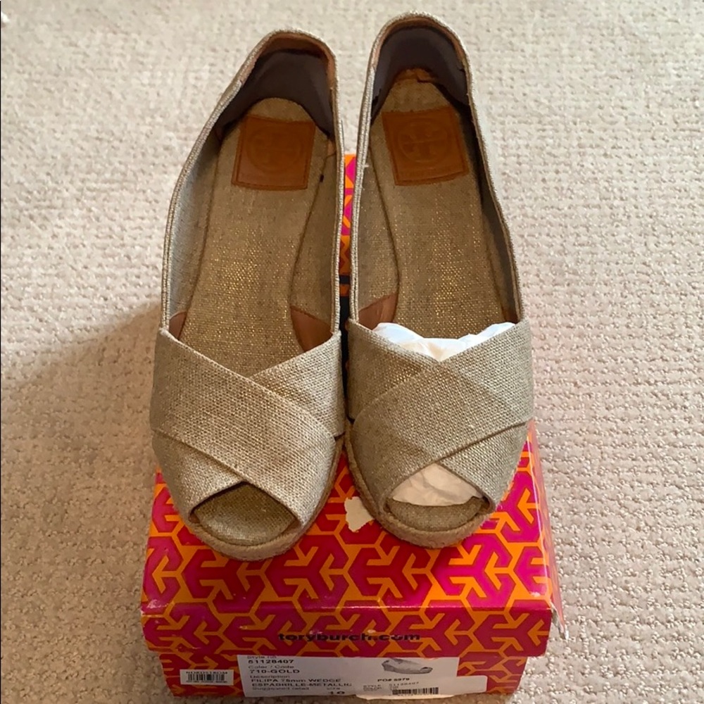 Tory Burch Filipa Espadrille size 10